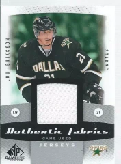 2010-11 SP Game Used Edition Authentic Fabrics Jersey Loui Eriksson #AF-LU